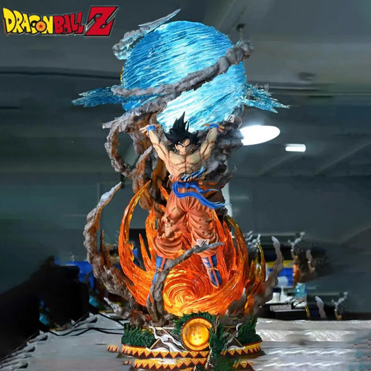 25cm Dragon Ball Figures Spirit Bomb Sou Goku - Super Saiya Action Figure