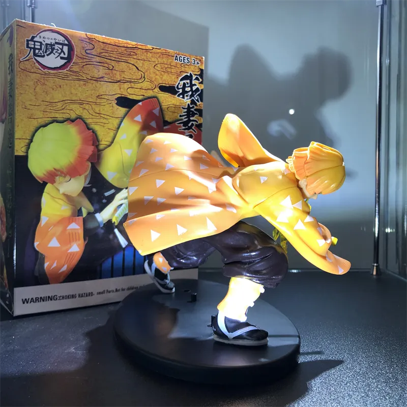Anime Kimetsu no Yaiba Figure Agatsuma Zenitsu 15cm
